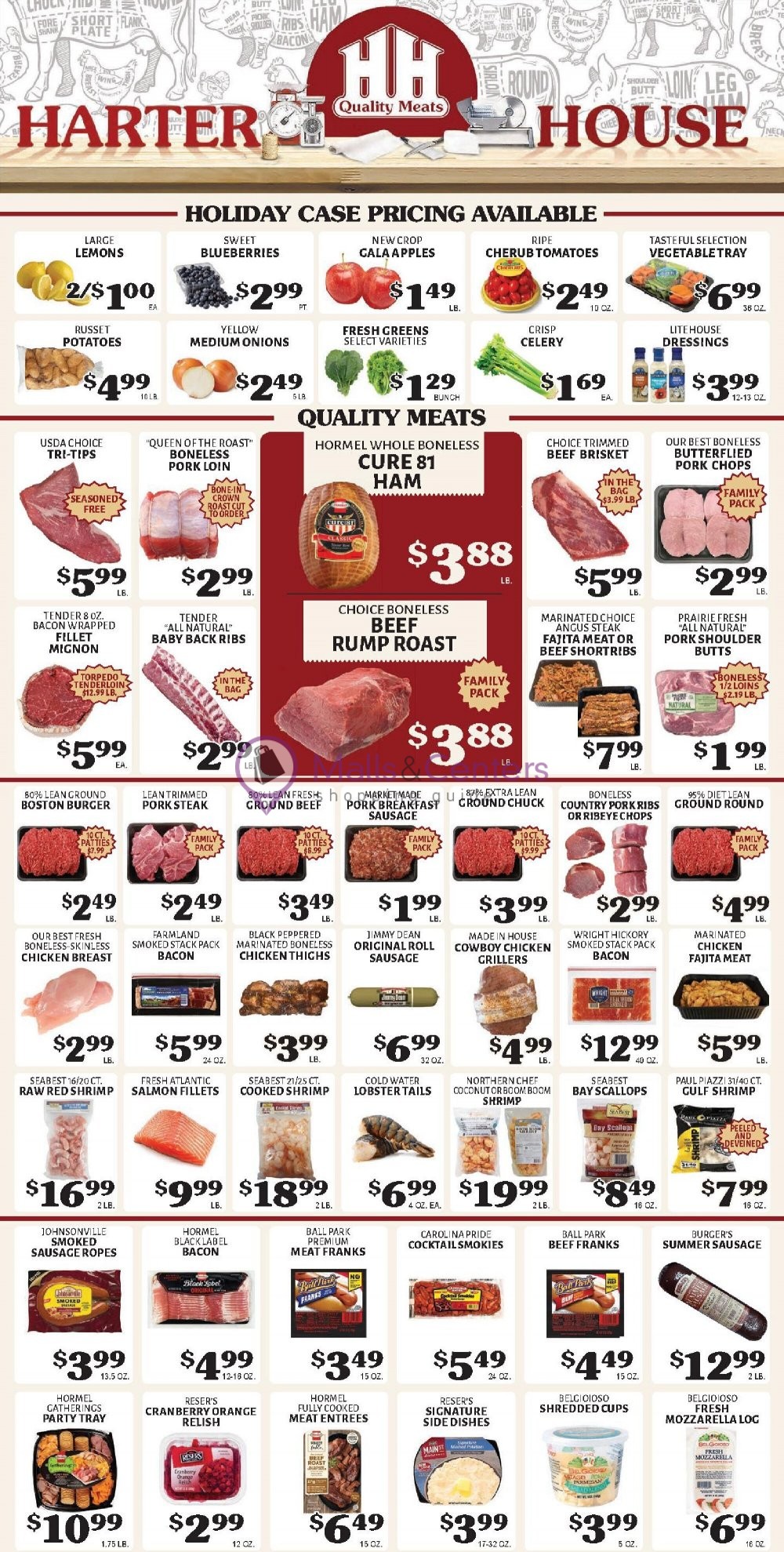 Harter House Weekly ad valid from 12/14/2022 to 12/27/2022 MallsCenters