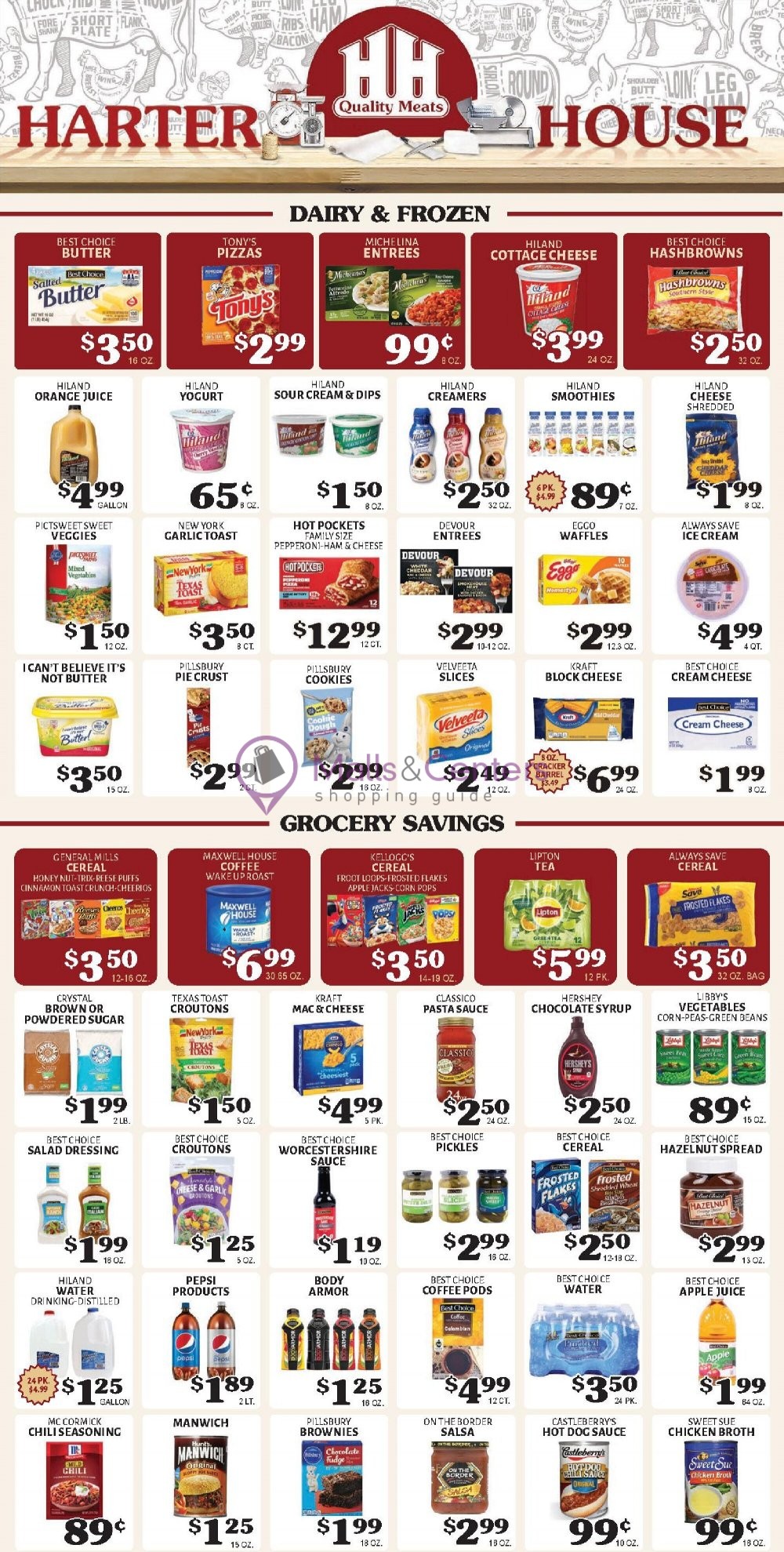 Harter House Weekly ad valid from 01/25/2023 to 01/31/2023 MallsCenters