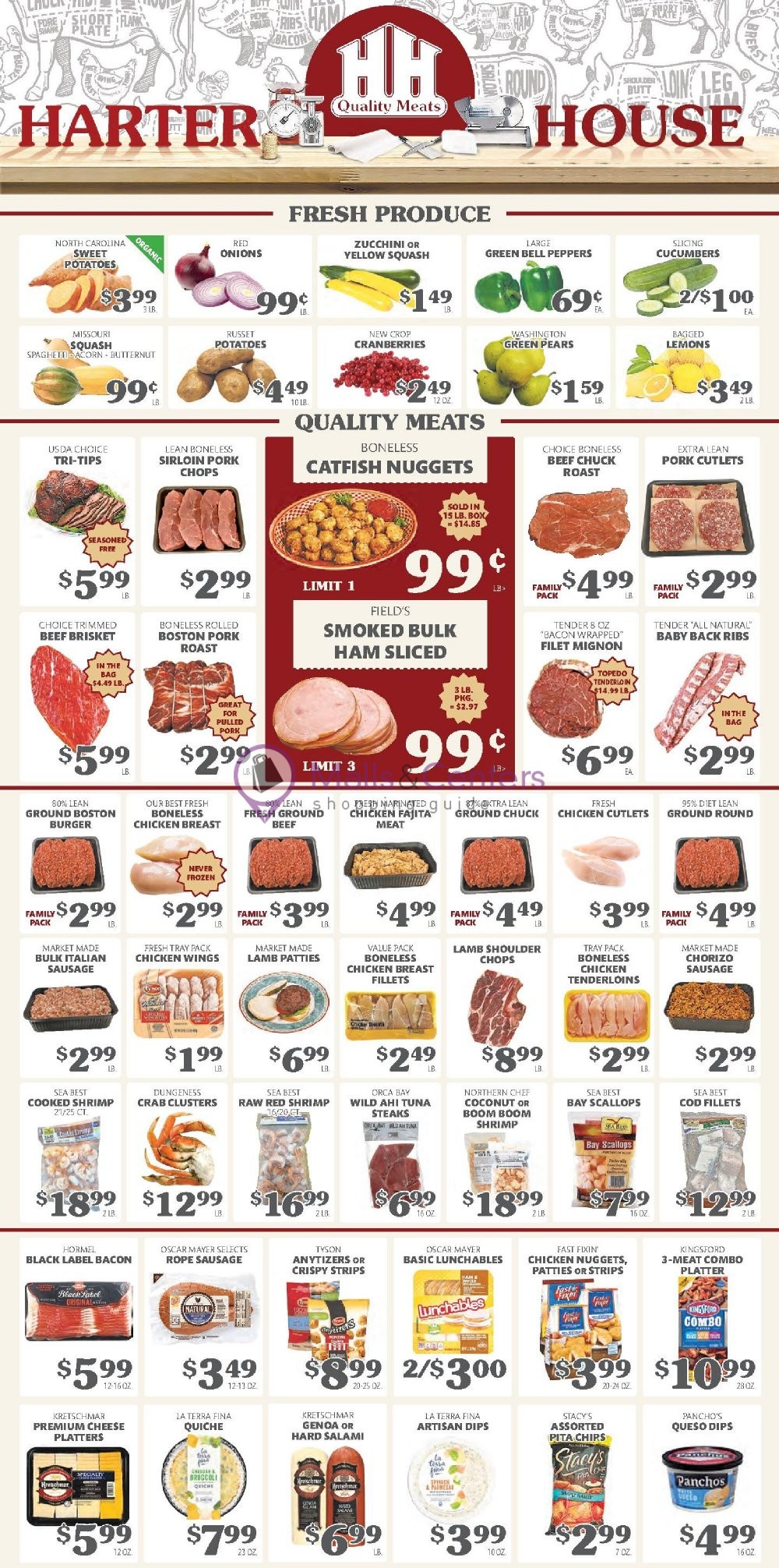 Harter House Weekly ad valid from 10/26/2022 to 11/01/2022 MallsCenters