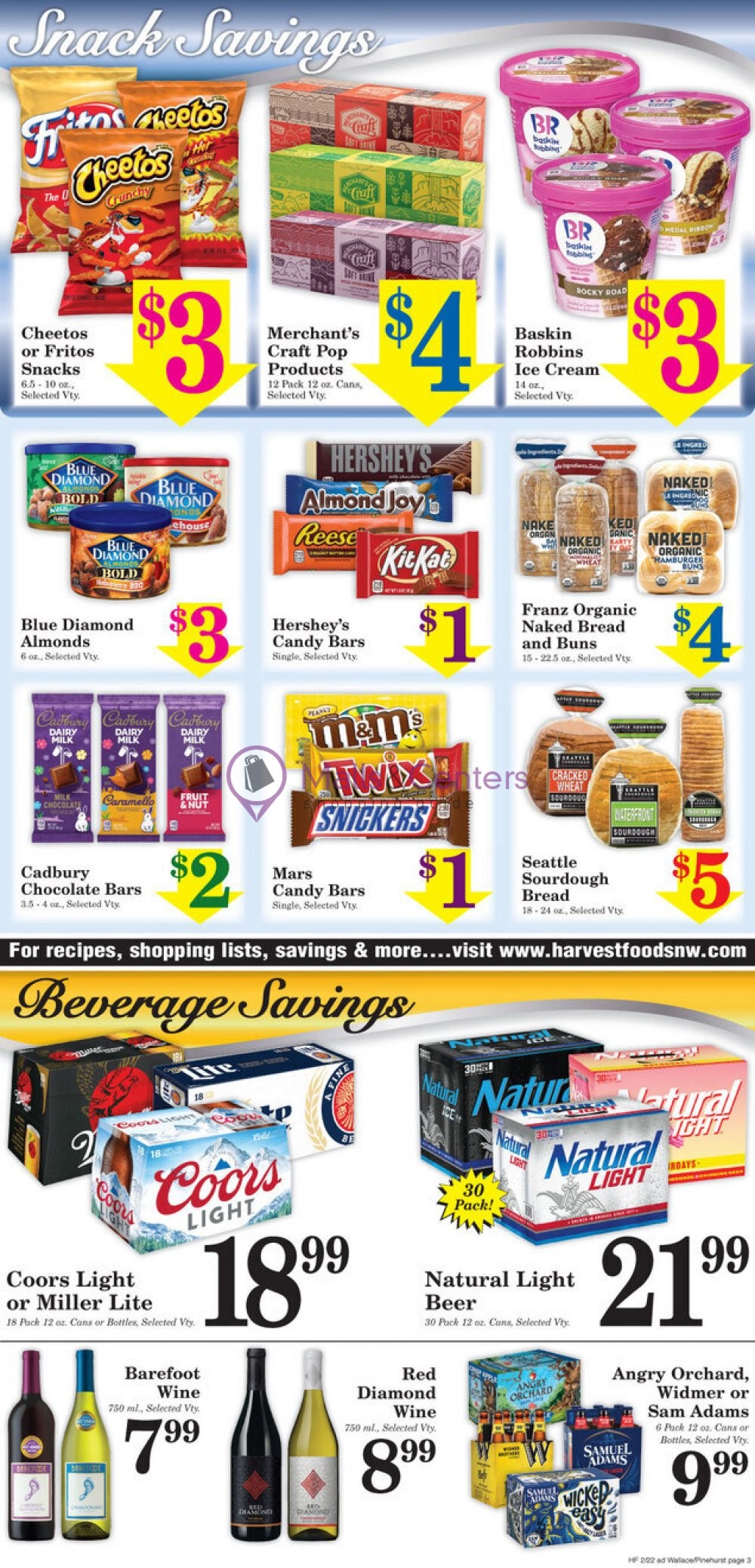 Harvest Foods Weekly ad valid from 02/22/2023 to 02/28/2023 - MallsCenters