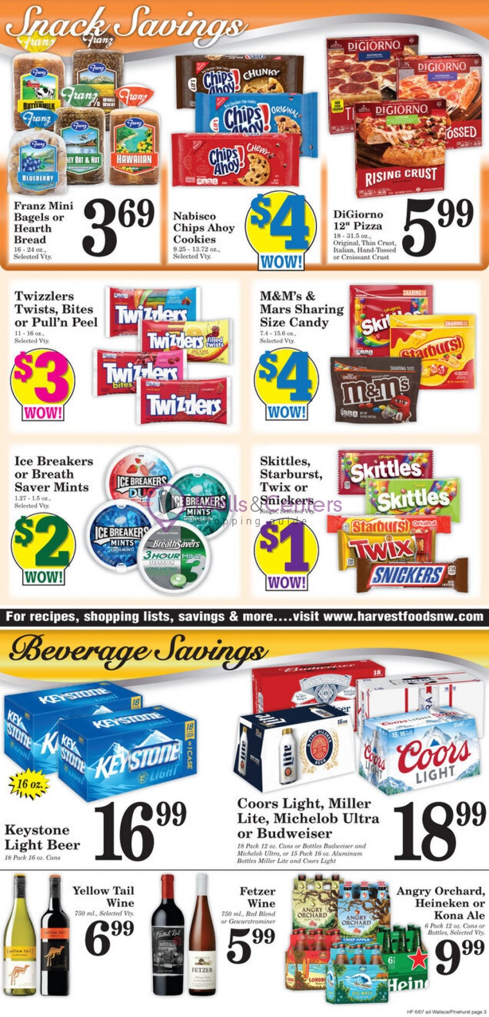Harvest Foods Weekly ad valid from 06/07/2023 to 06/13/2023 MallsCenters