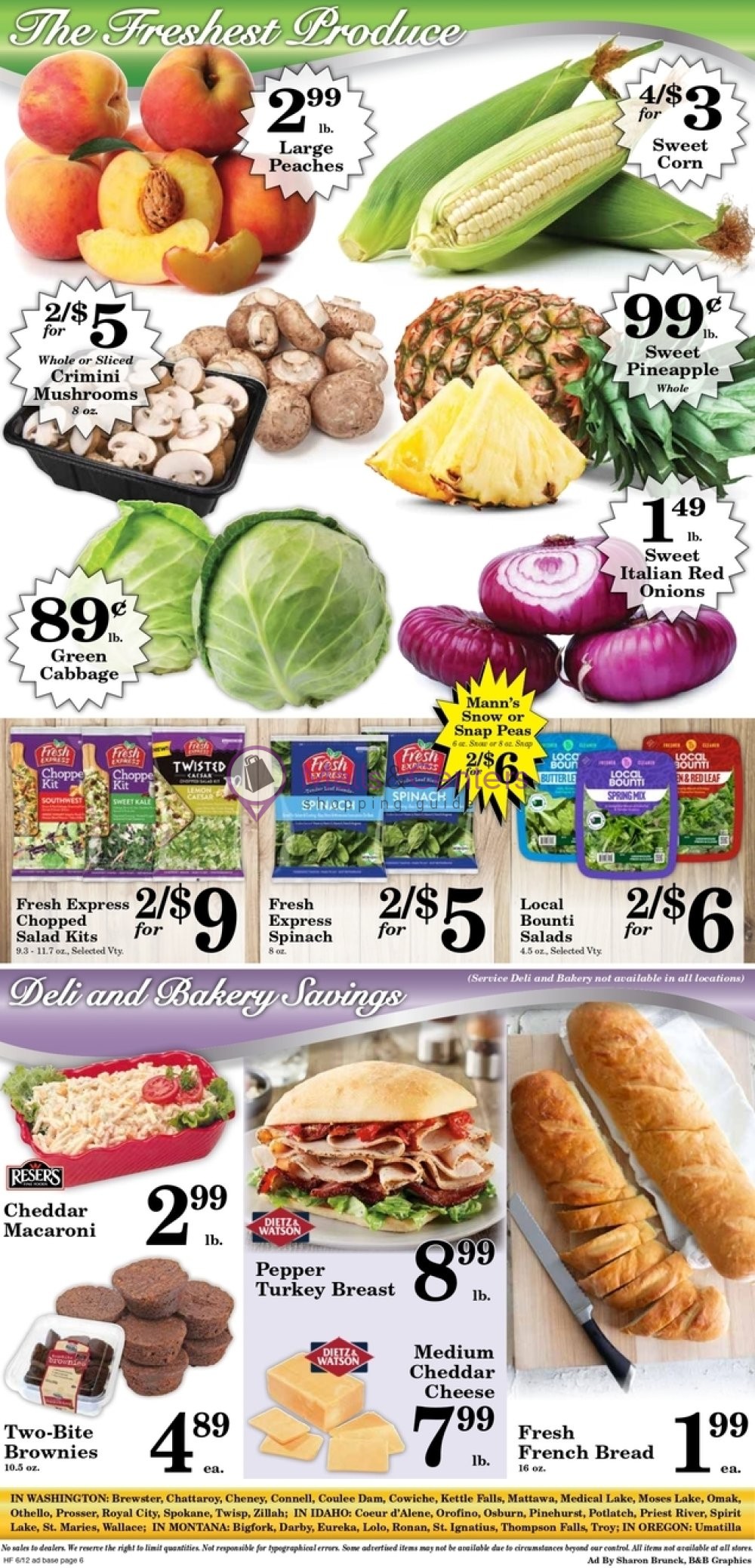Weekly ad for Harvest Foods valid: 06/12/2024 - 06/18/2024, page 6