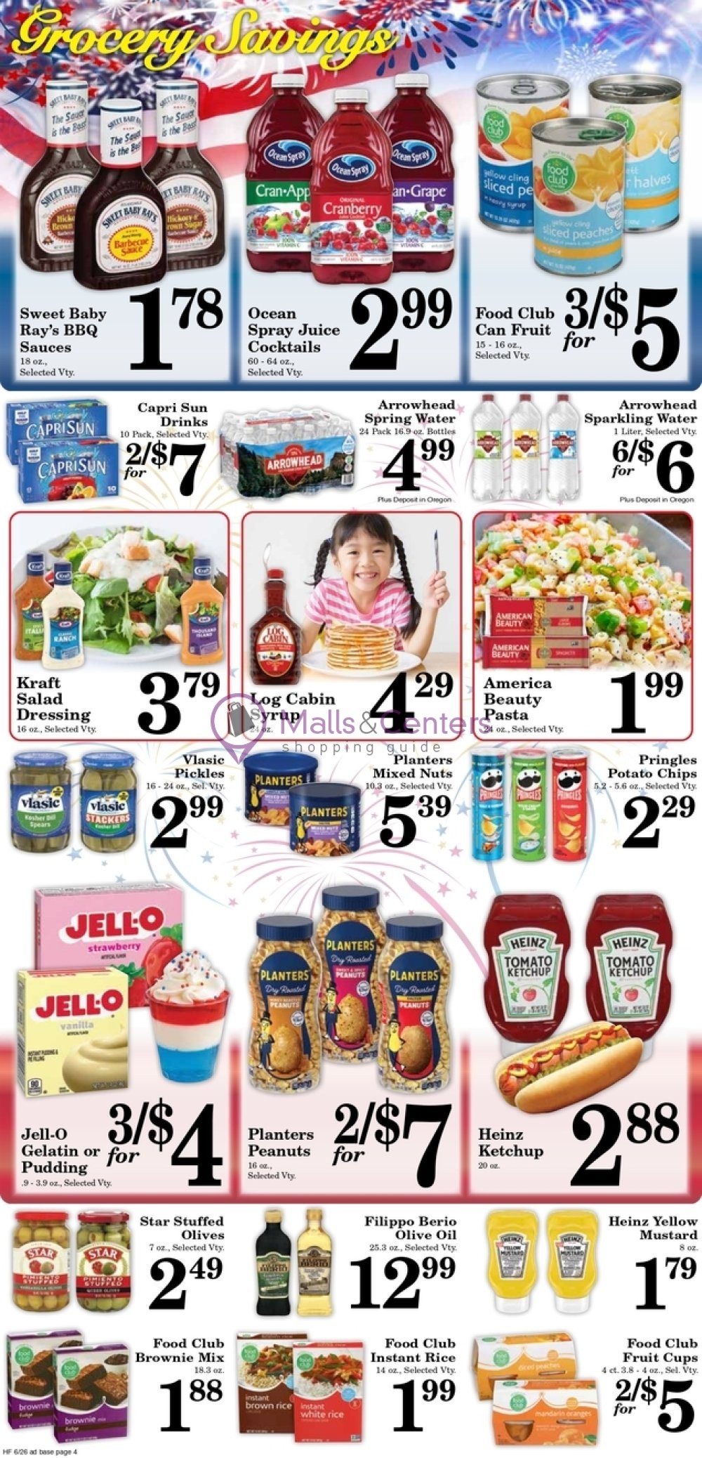 Weekly ad for Harvest Foods valid: 06/26/2024 - 07/04/2024, page 4
