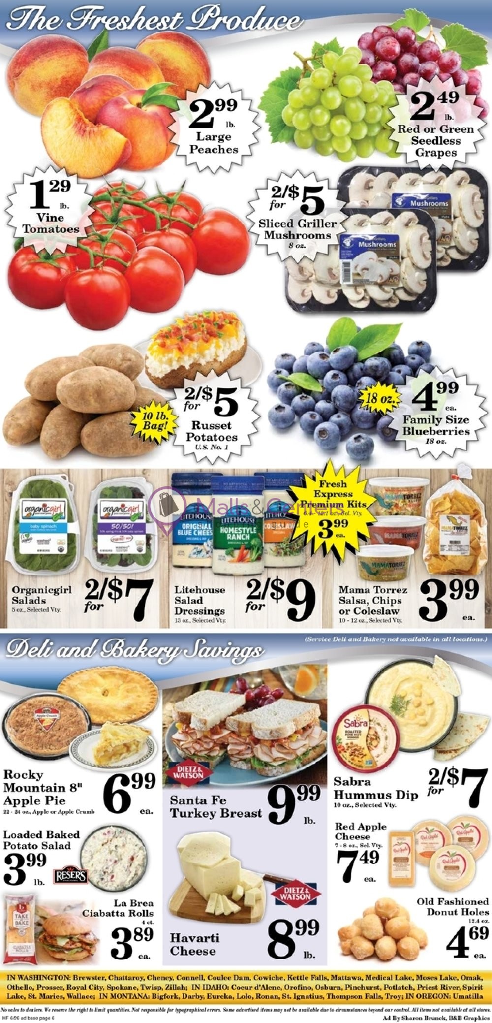 Weekly ad for Harvest Foods valid: 06/26/2024 - 07/04/2024, page 6