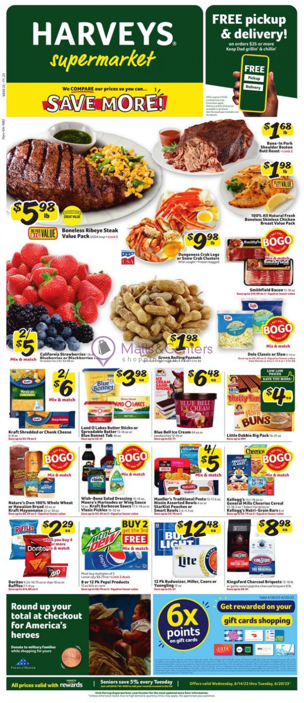 Harveys Supermarket Weekly ad valid from 06/14/2023 to 06/20/2023