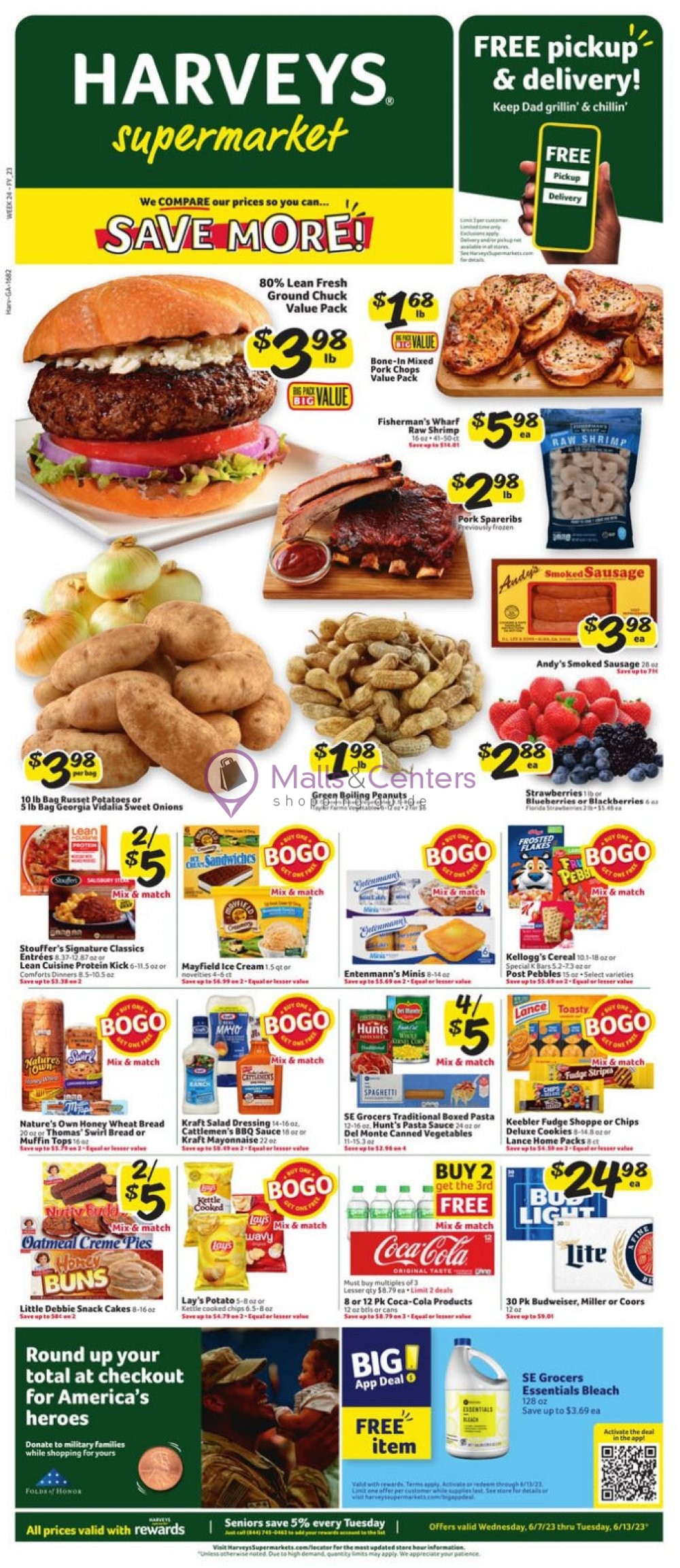 Harveys Supermarket Weekly ad valid from 06/07/2023 to 06/13/2023