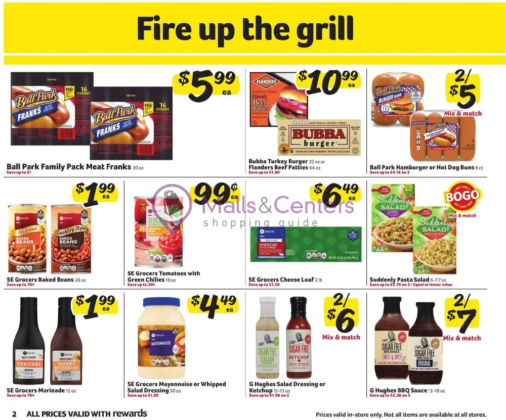Weekly ad for Harveys Supermarket valid: 06/26/2024 - 07/09/2024, page 2