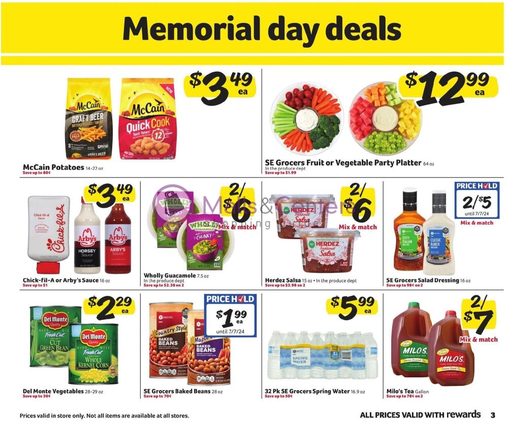 Harveys Supermarket Weekly ad valid from 05/15/2024 to 05/28/2024