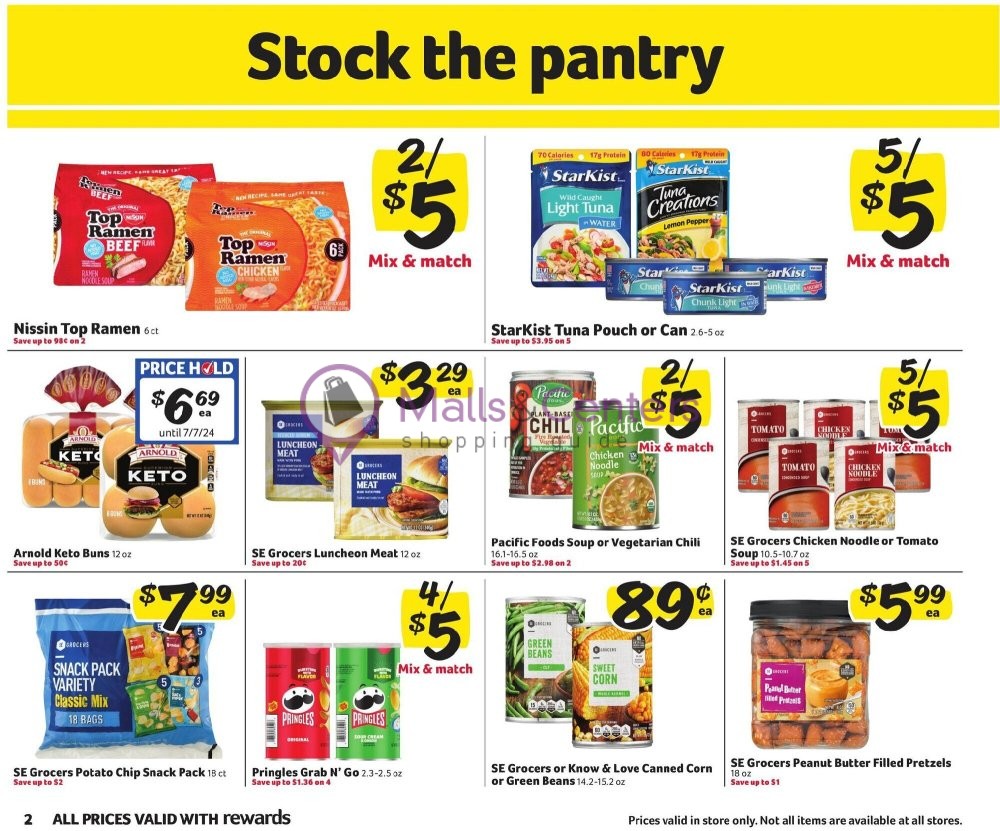 Weekly ad for Harveys Supermarket valid: 05/29/2024 - 06/11/2024, page 2