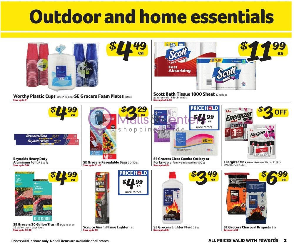 Weekly ad for Harveys Supermarket valid: 05/29/2024 - 06/11/2024, page 3