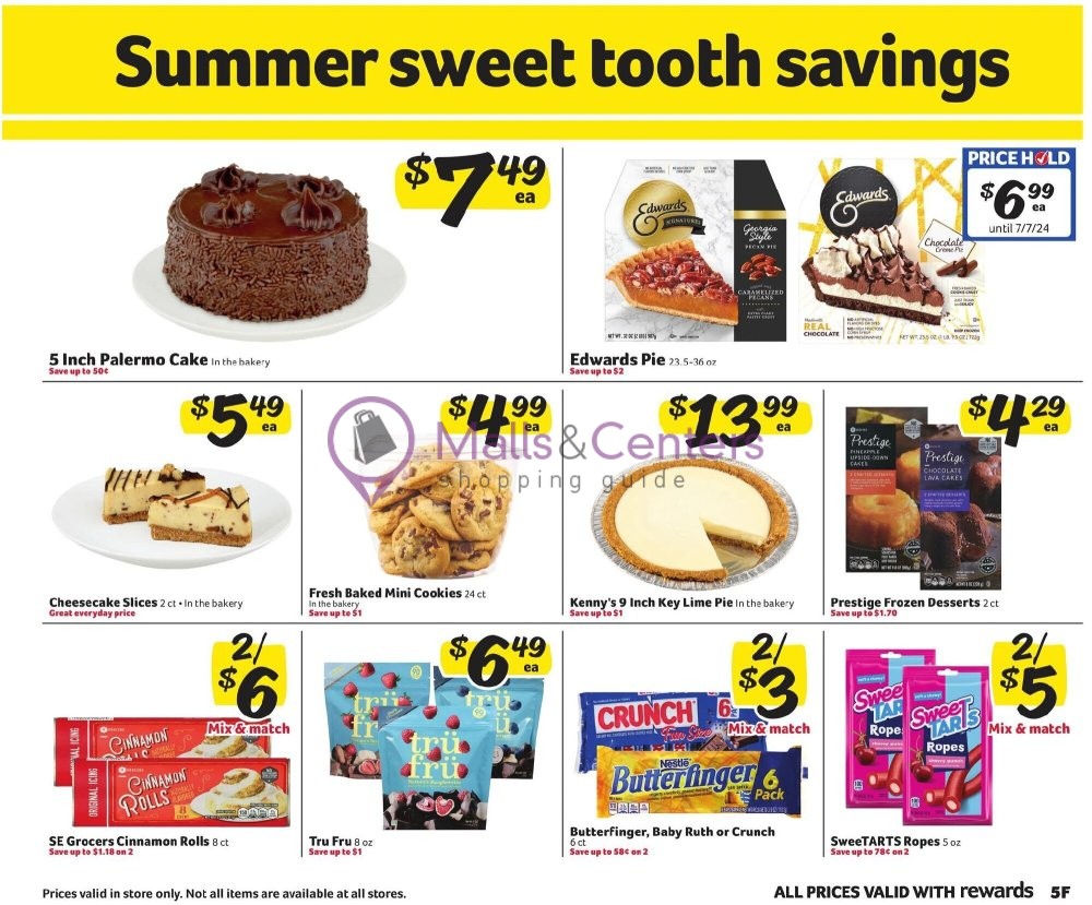 Weekly ad for Harveys Supermarket valid: 05/29/2024 - 06/11/2024, page 5
