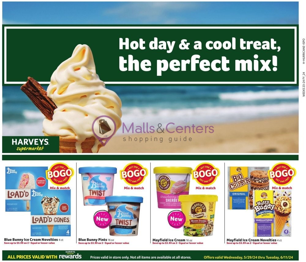 Weekly ad for Harveys Supermarket valid: 05/29/2024 - 06/11/2024, page 8