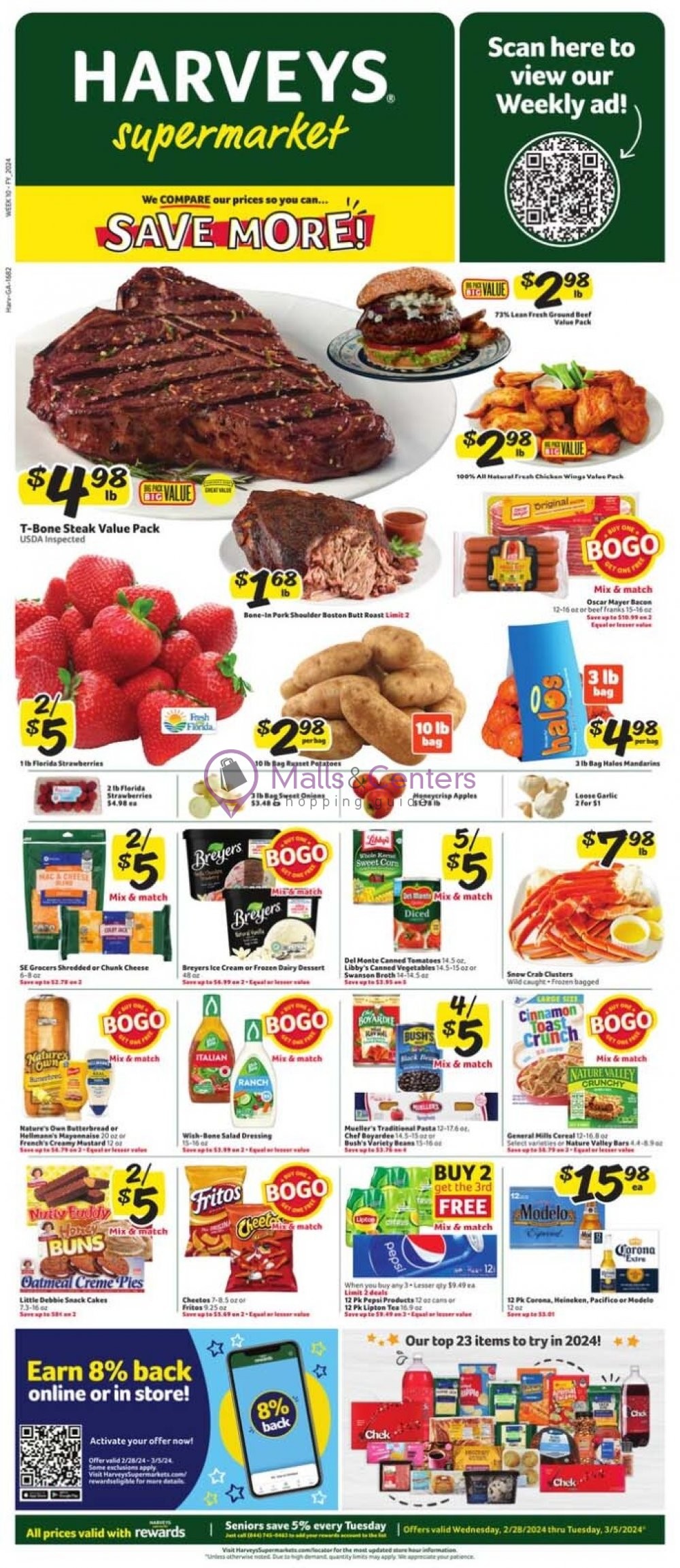 Harveys Supermarket Weekly Ad, from Wed, 2/28/2024 sales & flyers