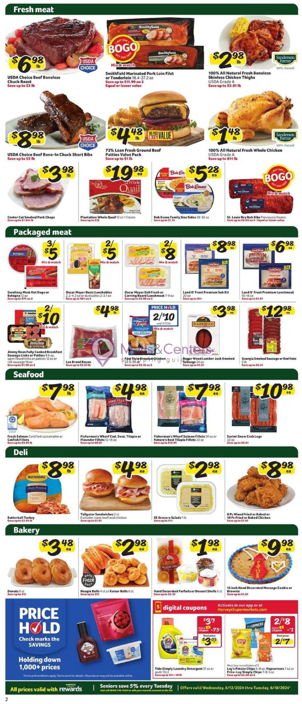 Weekly ad for Harveys Supermarket valid: 06/12/2024 - 06/18/2024, page 4