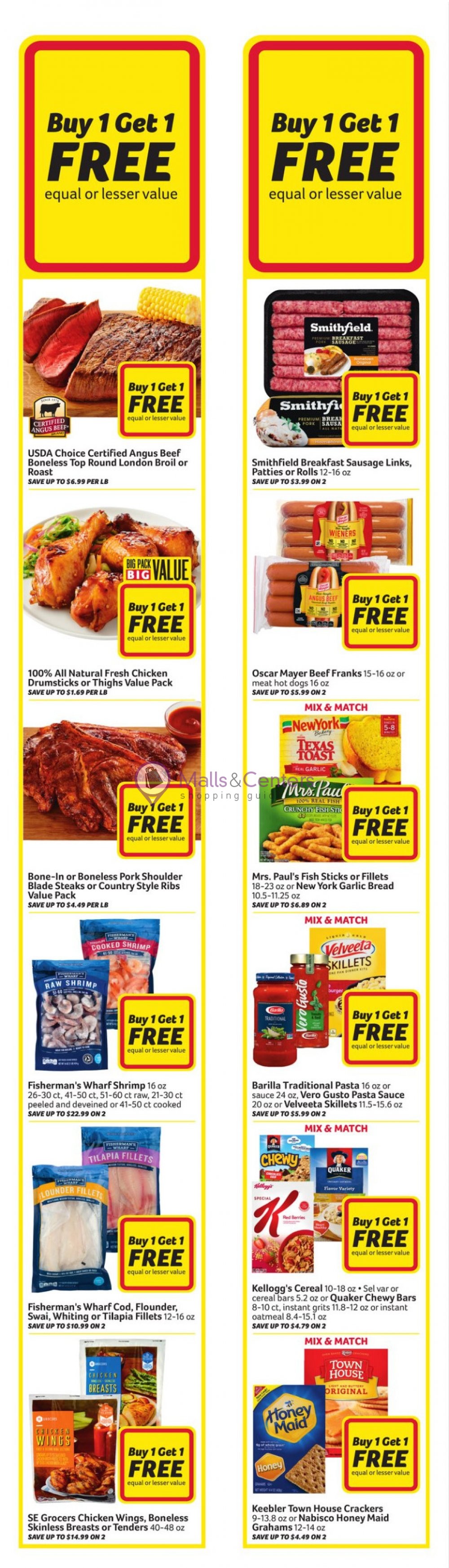 Harveys Supermarket Weekly Ad sales & flyers specials MallsCenters
