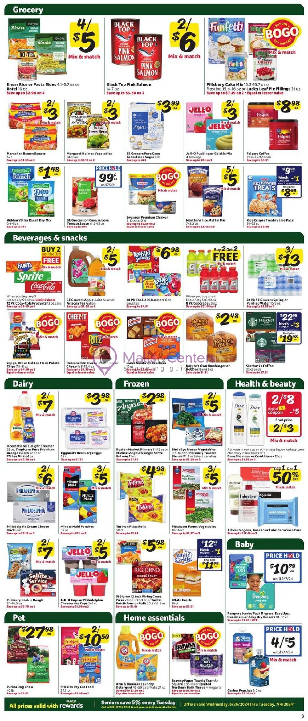 Weekly ad for Harveys Supermarket valid: 06/26/2024 - 07/02/2024, page 5