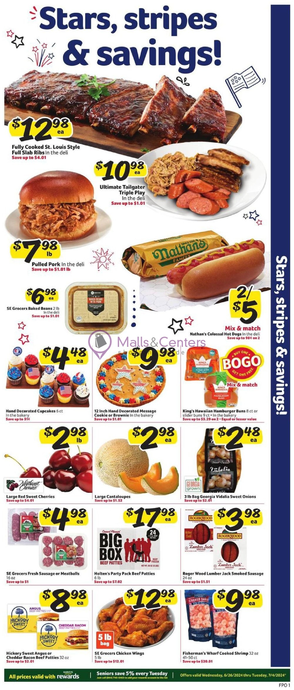 Weekly ad for Harveys Supermarket valid: 06/26/2024 - 07/02/2024, page 6