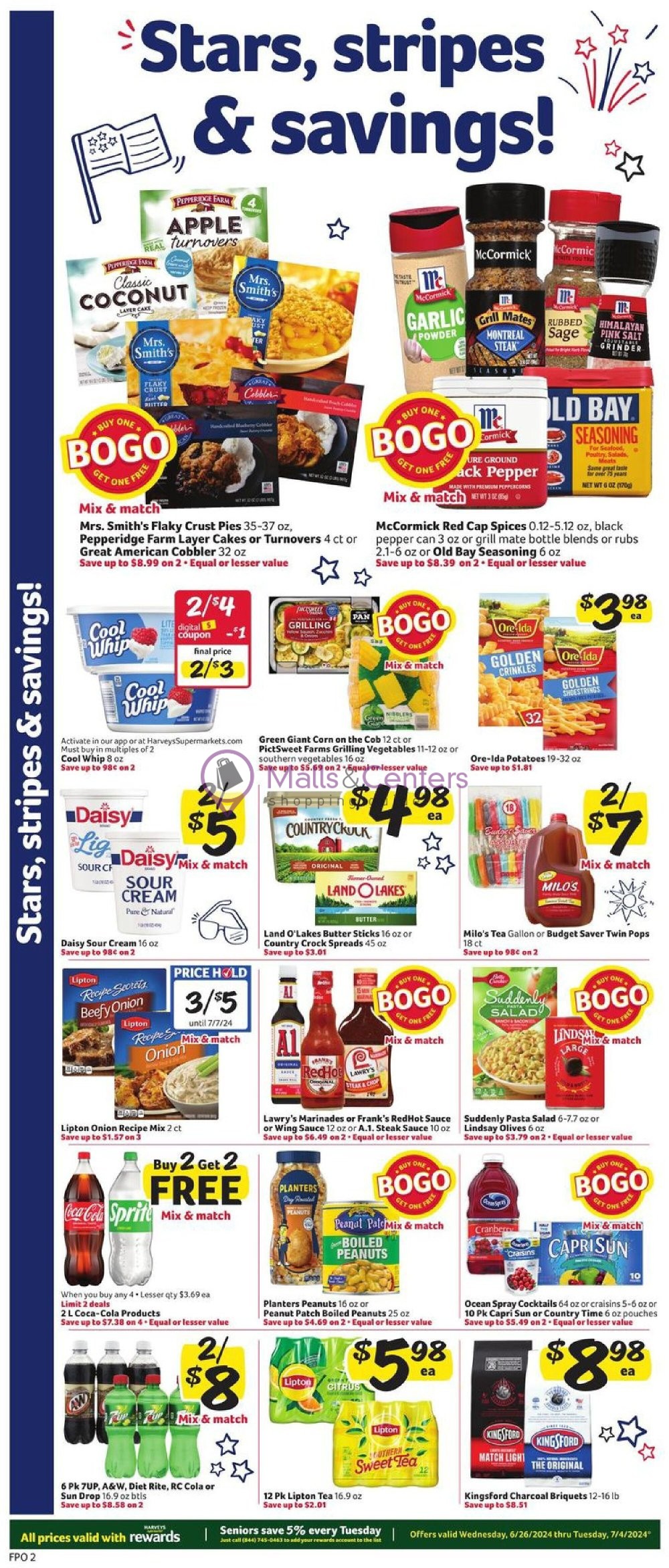 Weekly ad for Harveys Supermarket valid: 06/26/2024 - 07/02/2024, page 7