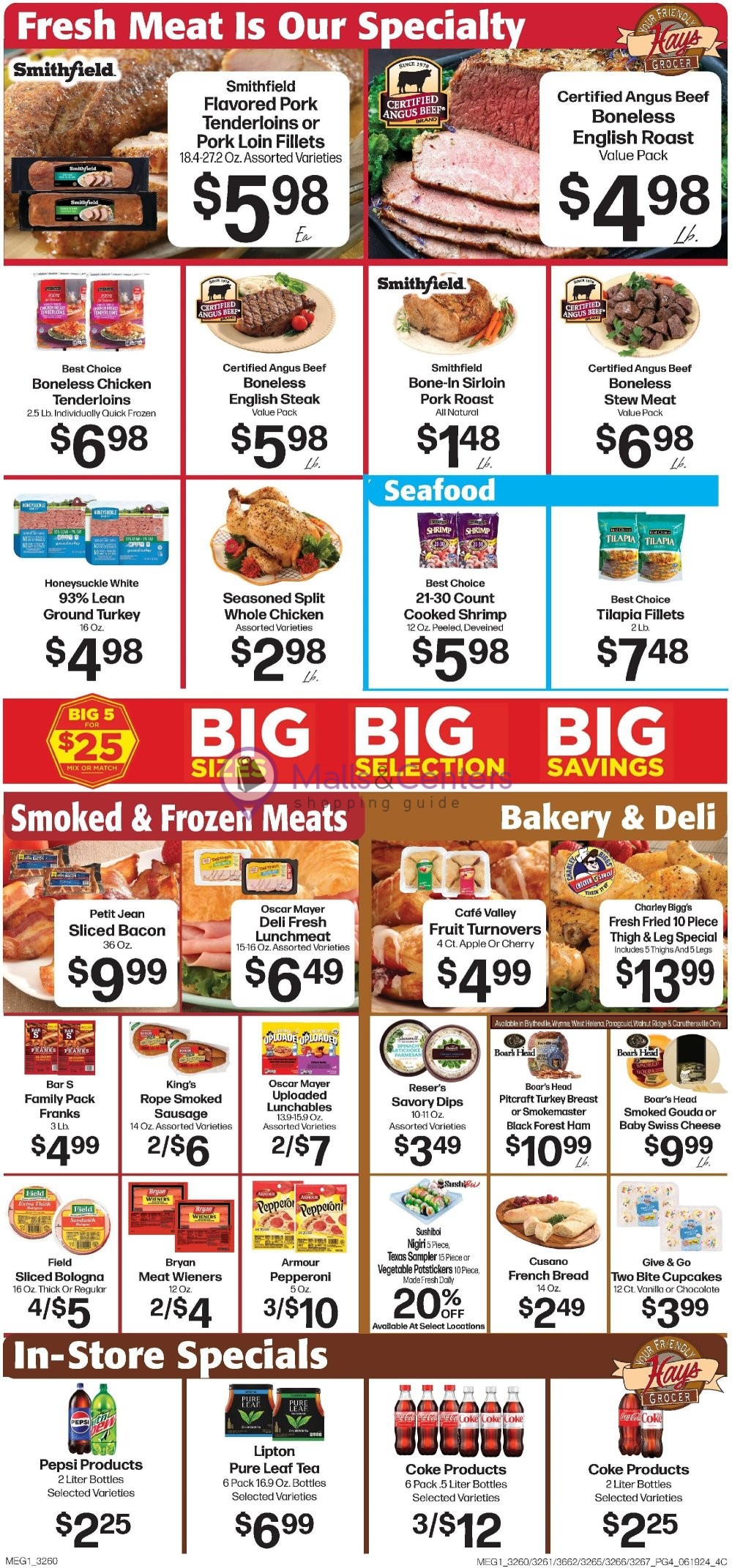 Weekly ad for Hays Grocer valid: 06/19/2024 - 06/25/2024, page 4