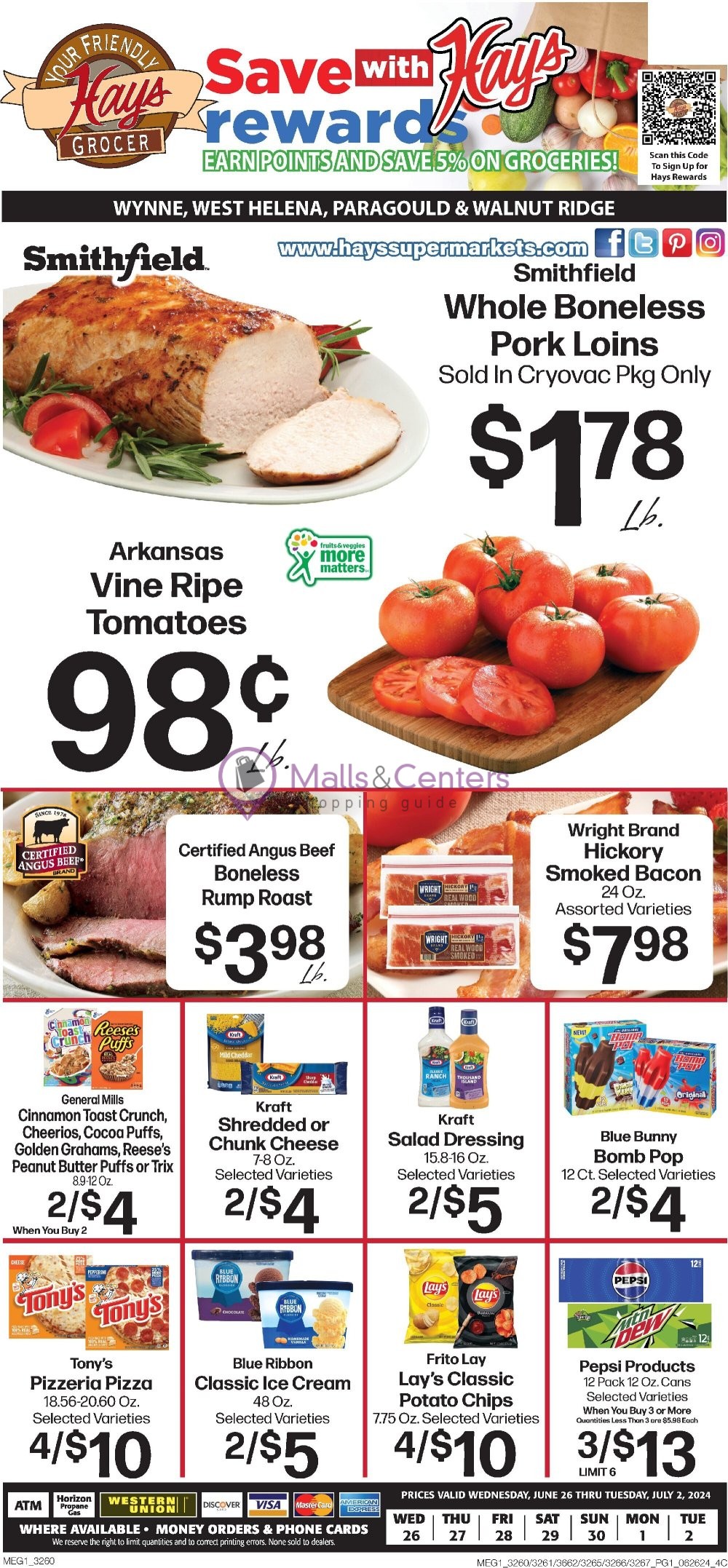 Weekly ad for Hays Grocer valid: 06/26/2024 - 07/02/2024, page 3