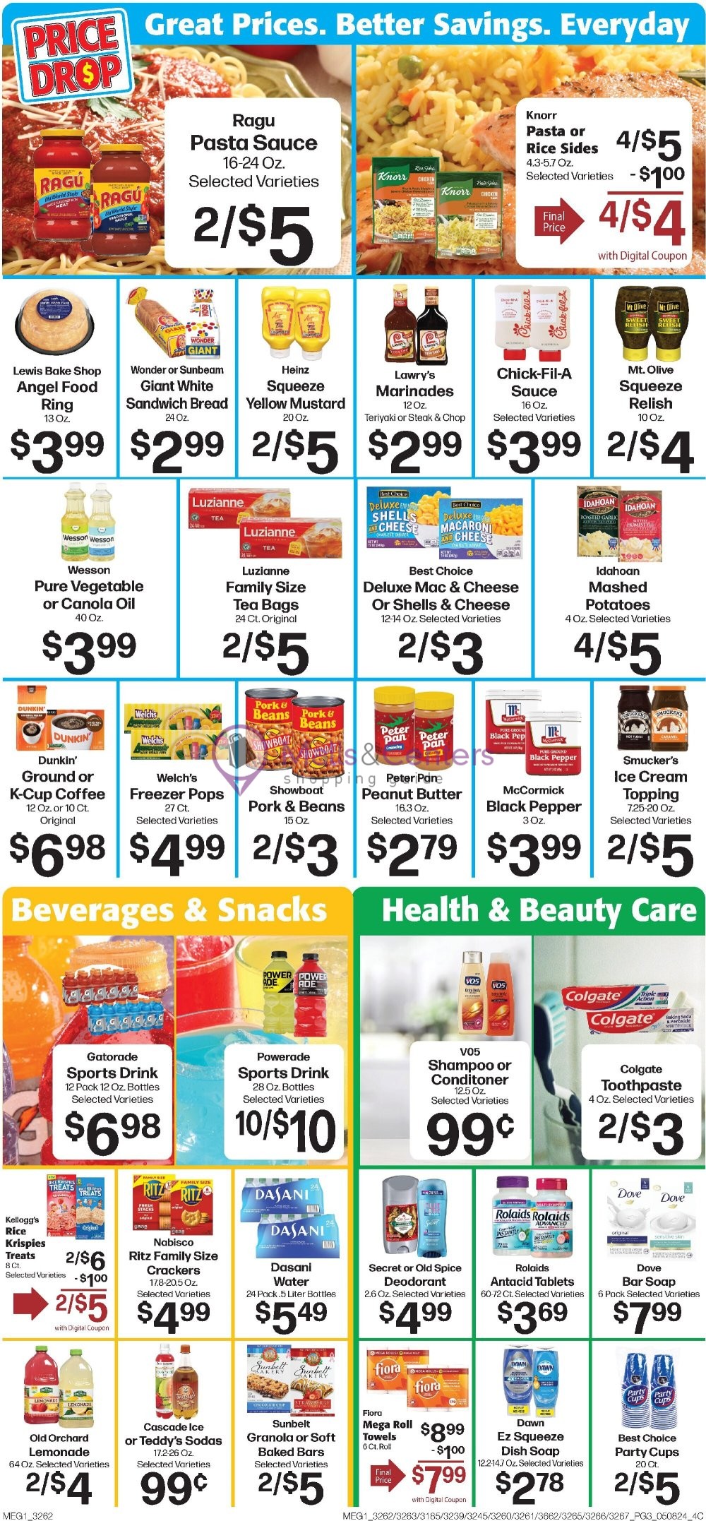 Hays Grocer Weekly ad valid from 05/08/2024 to 05/14/2024 MallsCenters