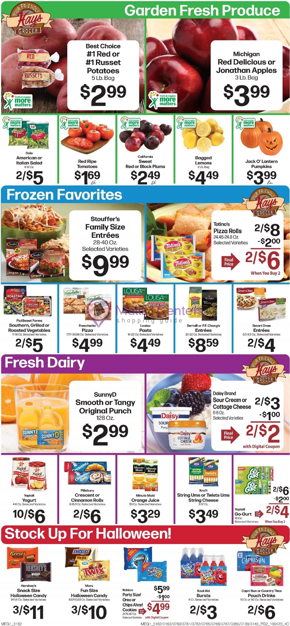 Hays Grocer Weekly ad valid from 10/04/2023 to 10/10/2023 MallsCenters
