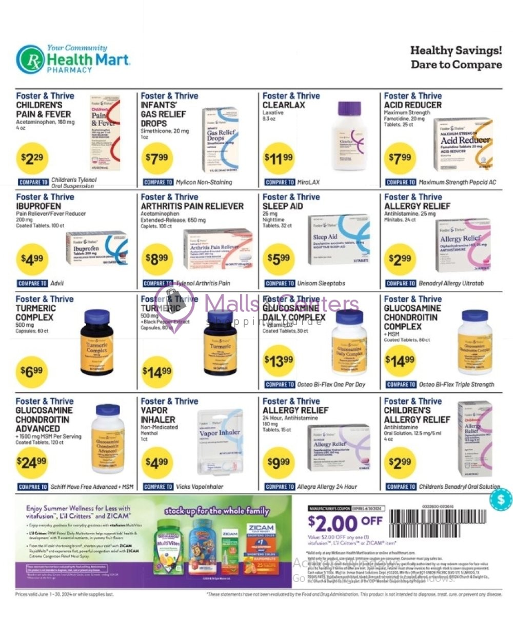 Weekly ad for Health Mart valid: 06/01/2024 - 06/30/2024, page 3
