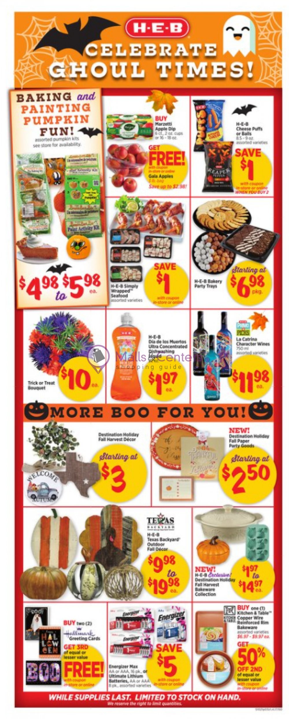 HEB Weekly ad valid from 10/21/2020 to 10/27/2020 MallsCenters