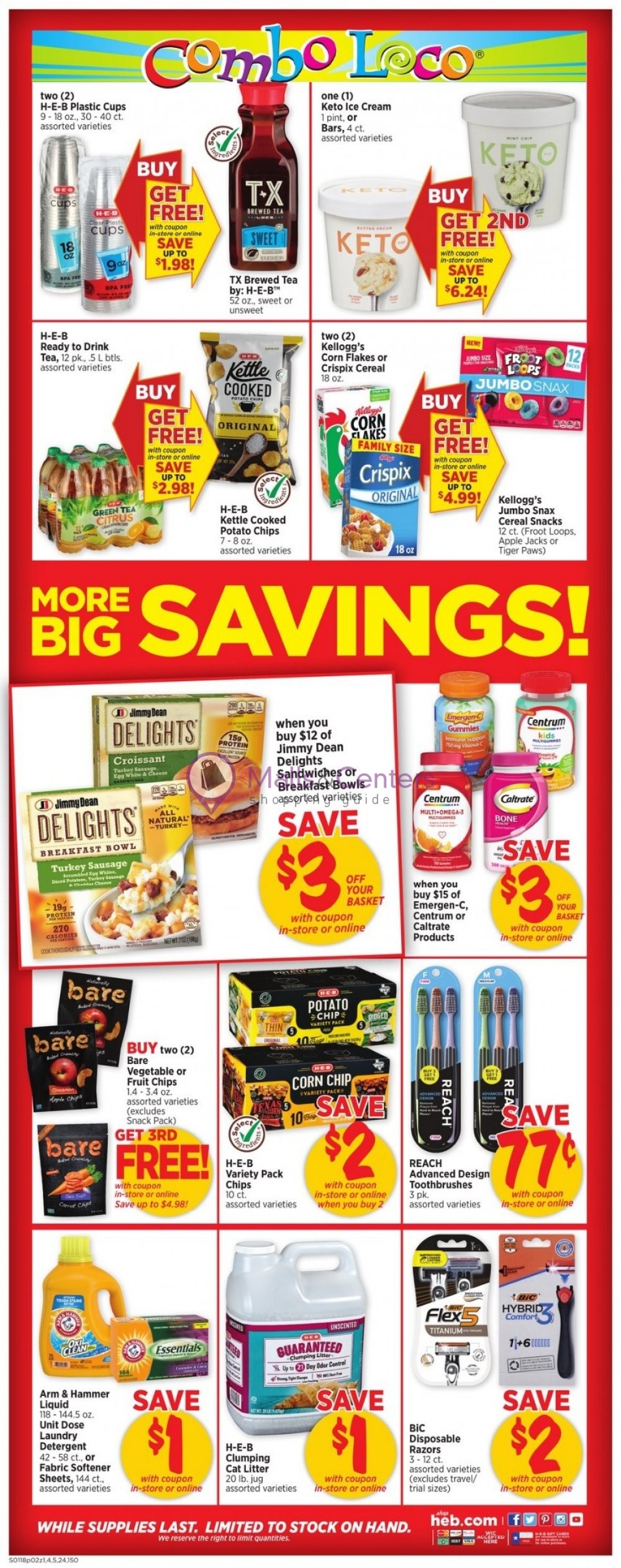 HEB Weekly Ad Valid From 01 18 2023 To 01 24 2023 MallsCenters Heb weekly ad valid from 01 18 2023 to 01 24 2023 mallscenters