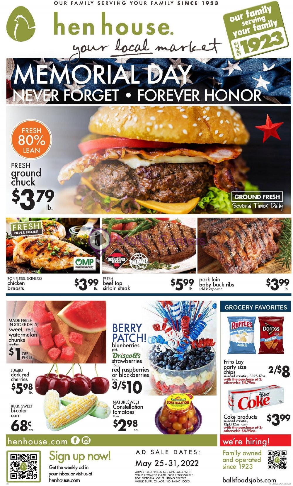 Hen House Weekly ad valid from 05/25/2022 to 05/31/2022 MallsCenters