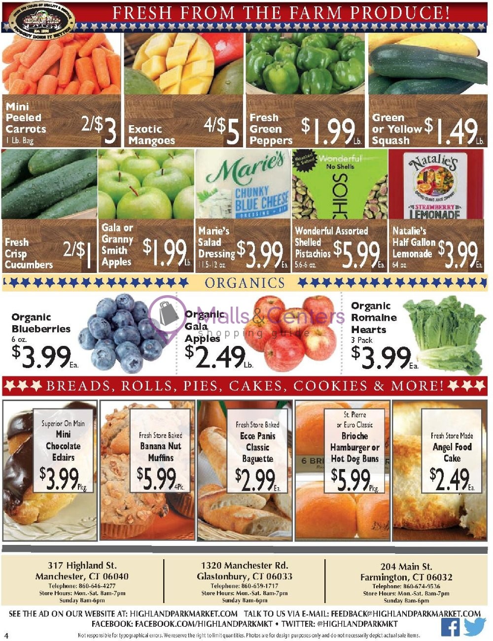 Highland Park Market Weekly ad valid from 05/21/2023 to 05/27/2023 MallsCenters