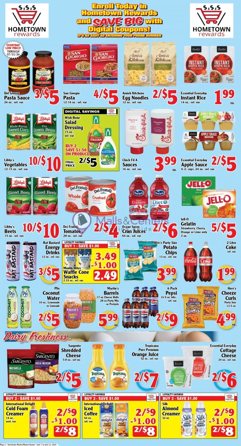 Weekly ad for Hometown Market valid: 06/07/2024 - 06/13/2024, page 2