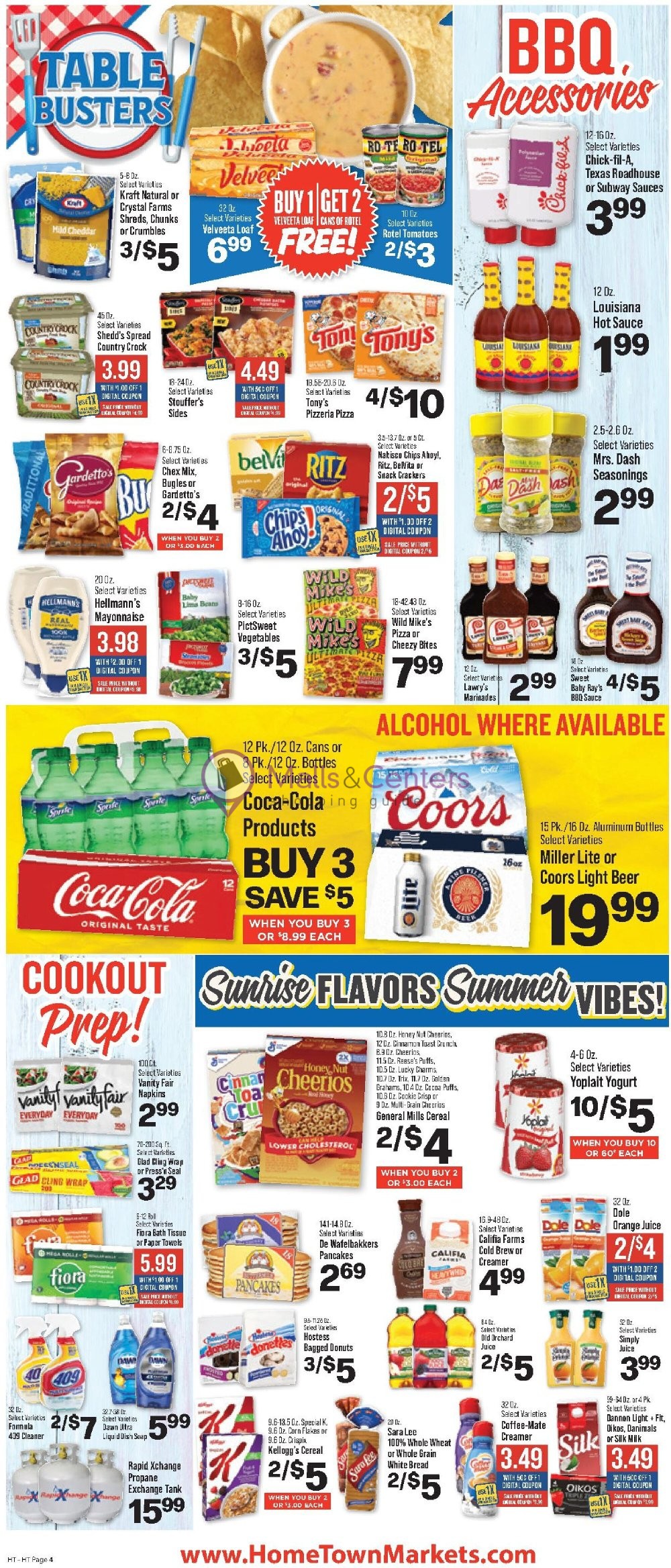 Weekly ad for Hometown Markets valid: 06/26/2024 - 07/02/2024, page 4
