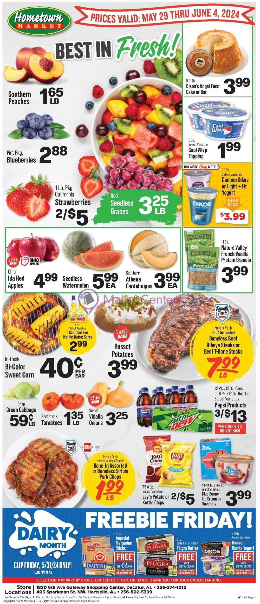 Weekly ad for Hometown Markets valid: 05/29/2024 - 06/04/2024, page 2