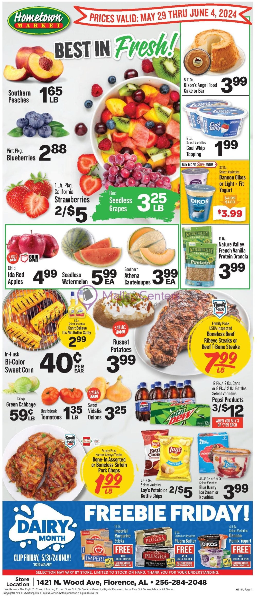 Weekly ad for Hometown Markets valid: 05/29/2024 - 06/04/2024, page 3