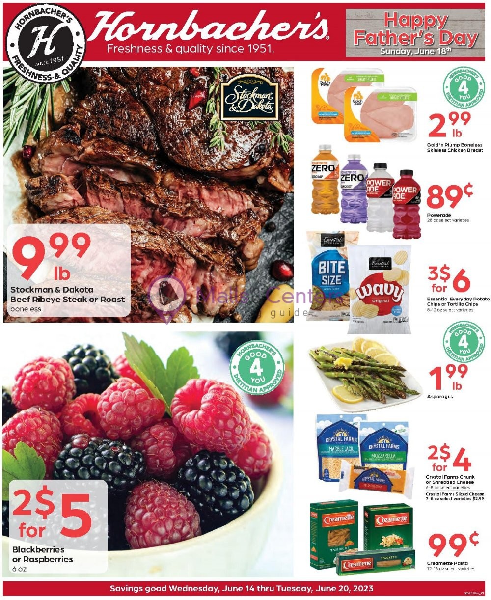 Hornbacher's Weekly ad valid from 06/14/2023 to 06/20/2023 MallsCenters