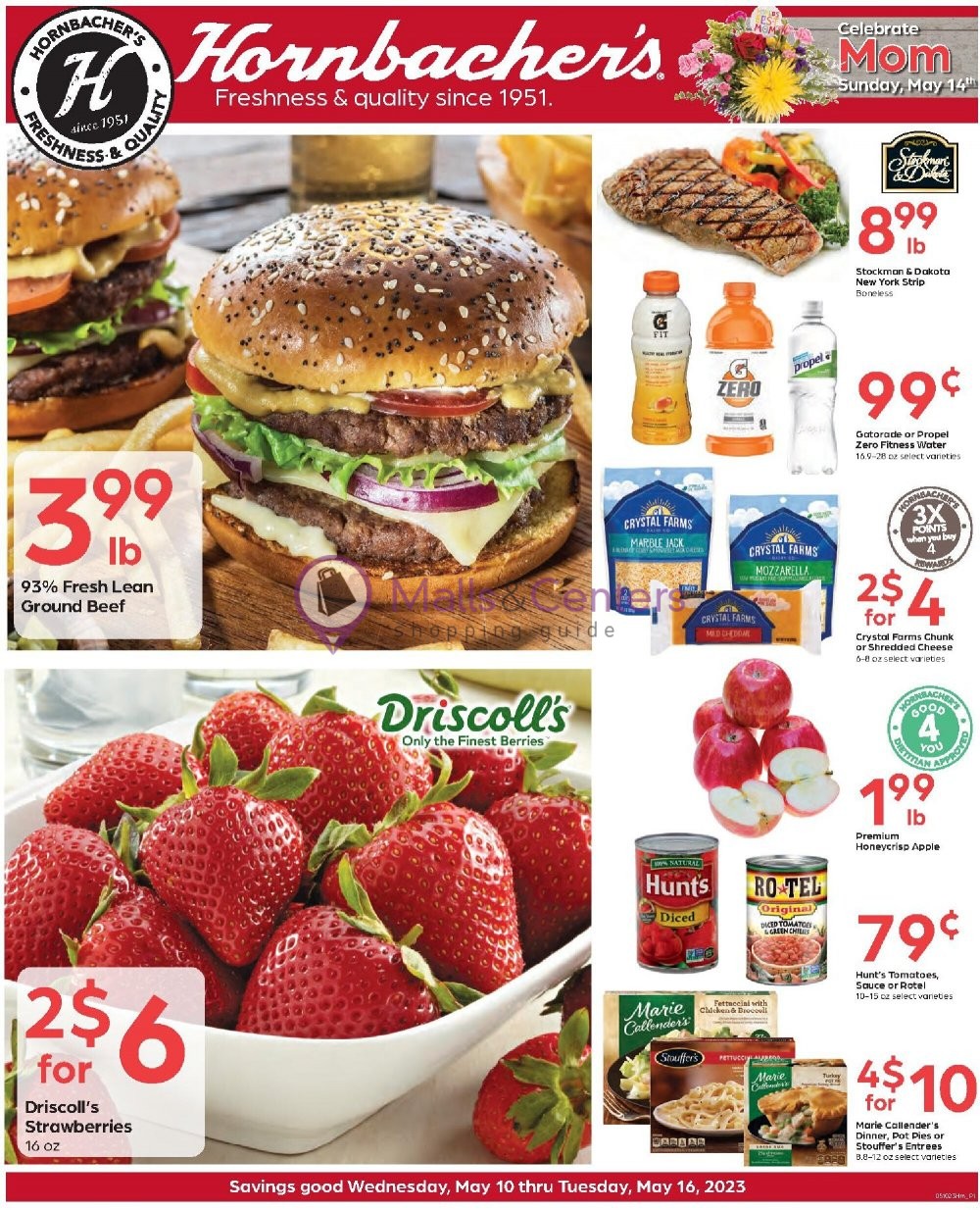 Hornbacher's Weekly ad valid from 05/10/2023 to 05/16/2023 MallsCenters
