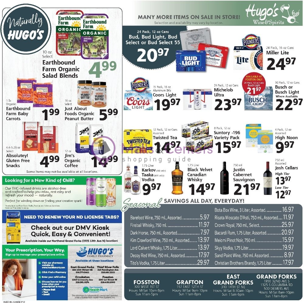 Weekly ad for Hugo's valid: 08/15/2026 - 08/21/2026, page 11