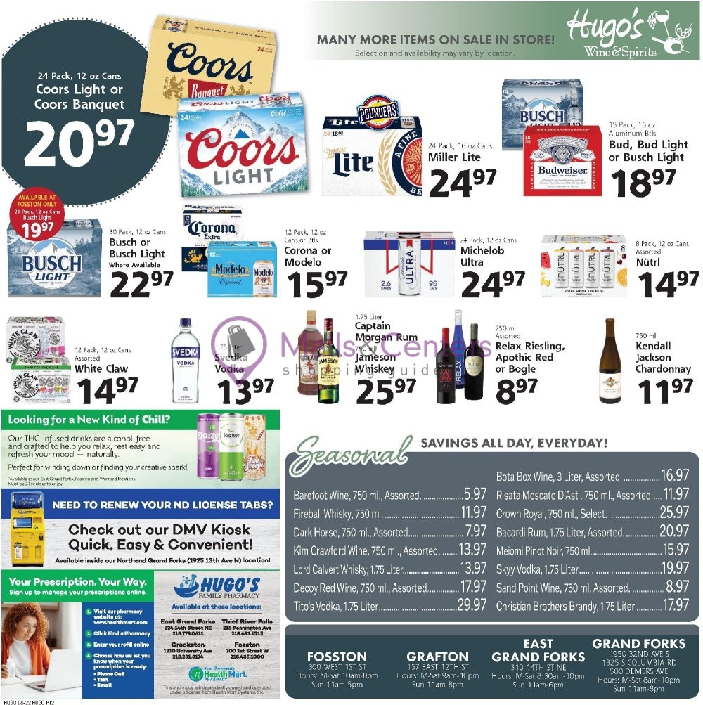 Weekly ad for Hugo's valid: 08/22/2026 - 08/28/2026, page 11