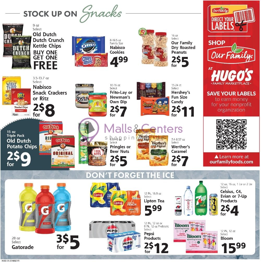 Weekly ad for Hugo's valid: 08/22/2026 - 08/28/2026, page 2