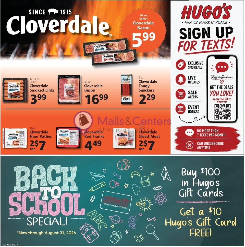 Weekly ad for Hugo's valid: 08/22/2026 - 08/28/2026, page 5