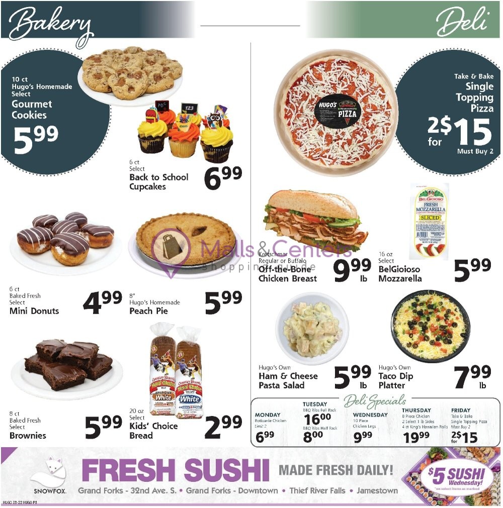 Weekly ad for Hugo's valid: 08/22/2026 - 08/28/2026, page 7