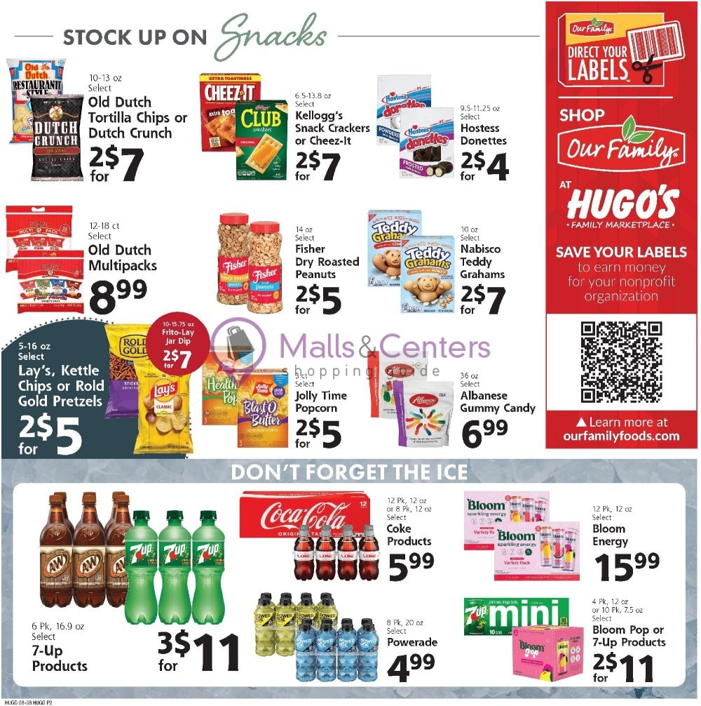 Weekly ad for Hugo's valid: 08/08/2026 - 08/14/2026, page 2