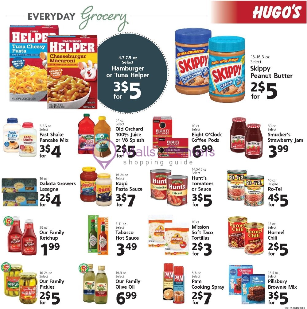 Weekly ad for Hugo's valid: 08/08/2026 - 08/14/2026, page 3