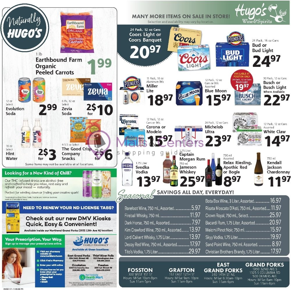 Weekly ad for Hugo's valid: 07/11/2026 - 07/17/2026, page 8