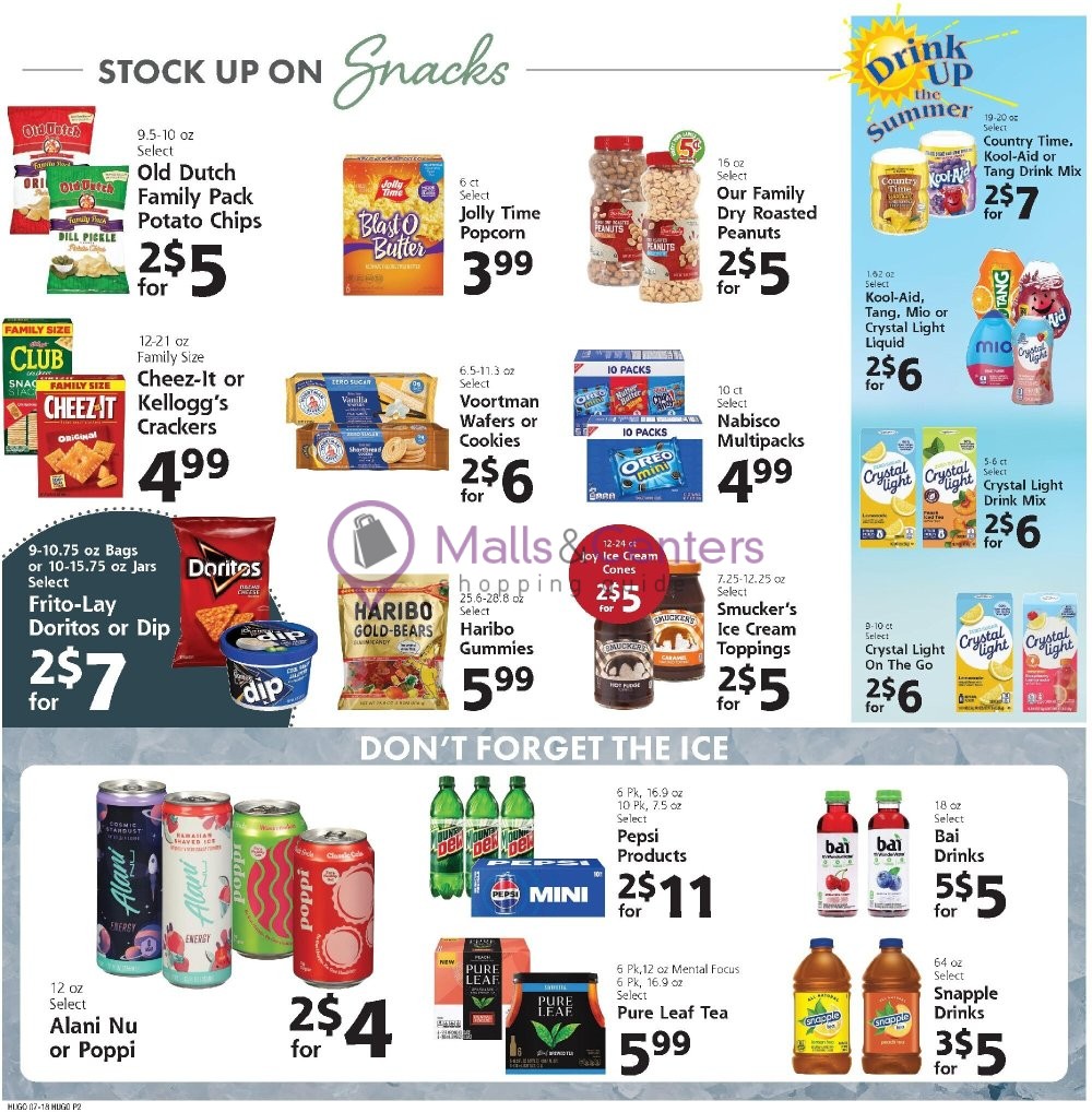 Weekly ad for Hugo's valid: 07/18/2026 - 07/24/2026, page 2