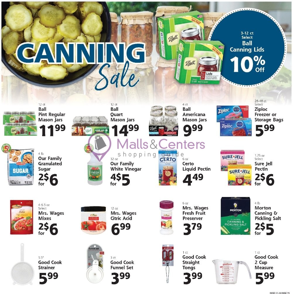 Weekly ad for Hugo's valid: 07/18/2026 - 07/24/2026, page 6