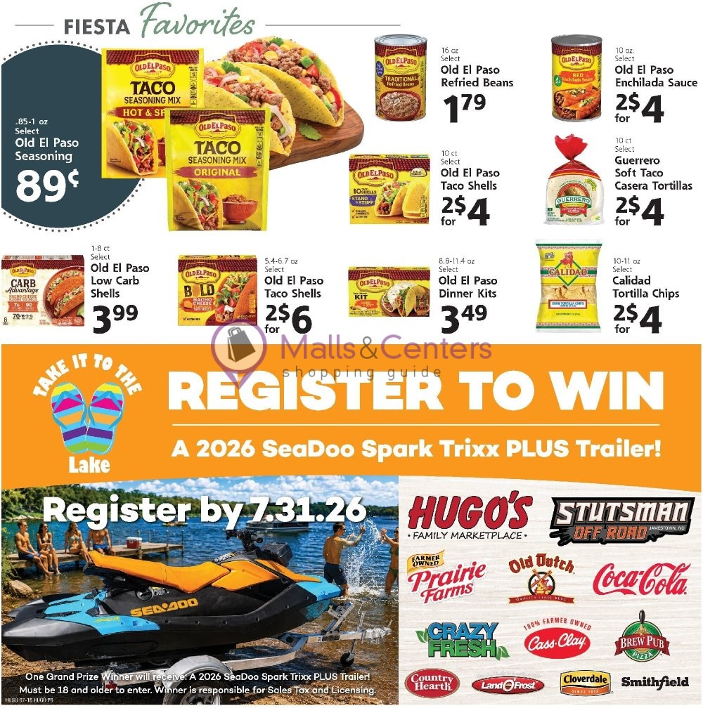 Weekly ad for Hugo's valid: 07/18/2026 - 07/24/2026, page 8
