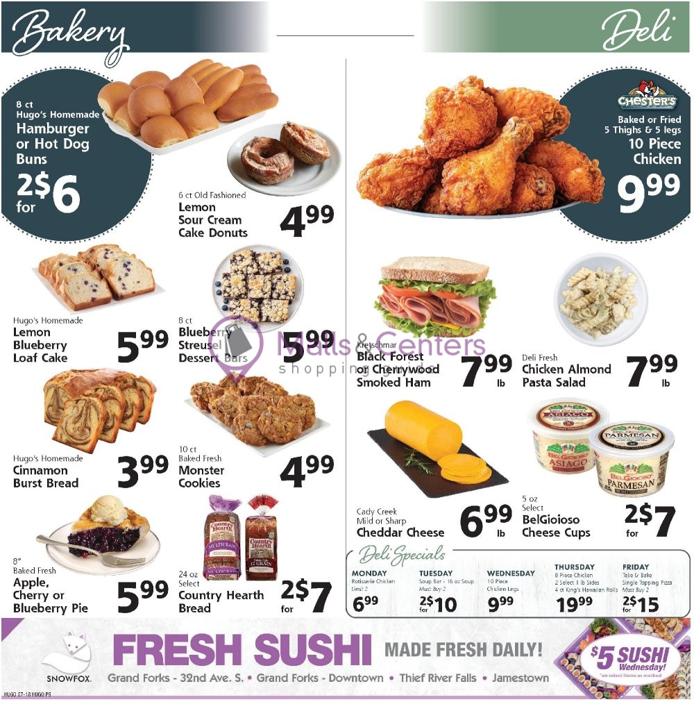 Weekly ad for Hugo's valid: 07/18/2026 - 07/24/2026, page 9