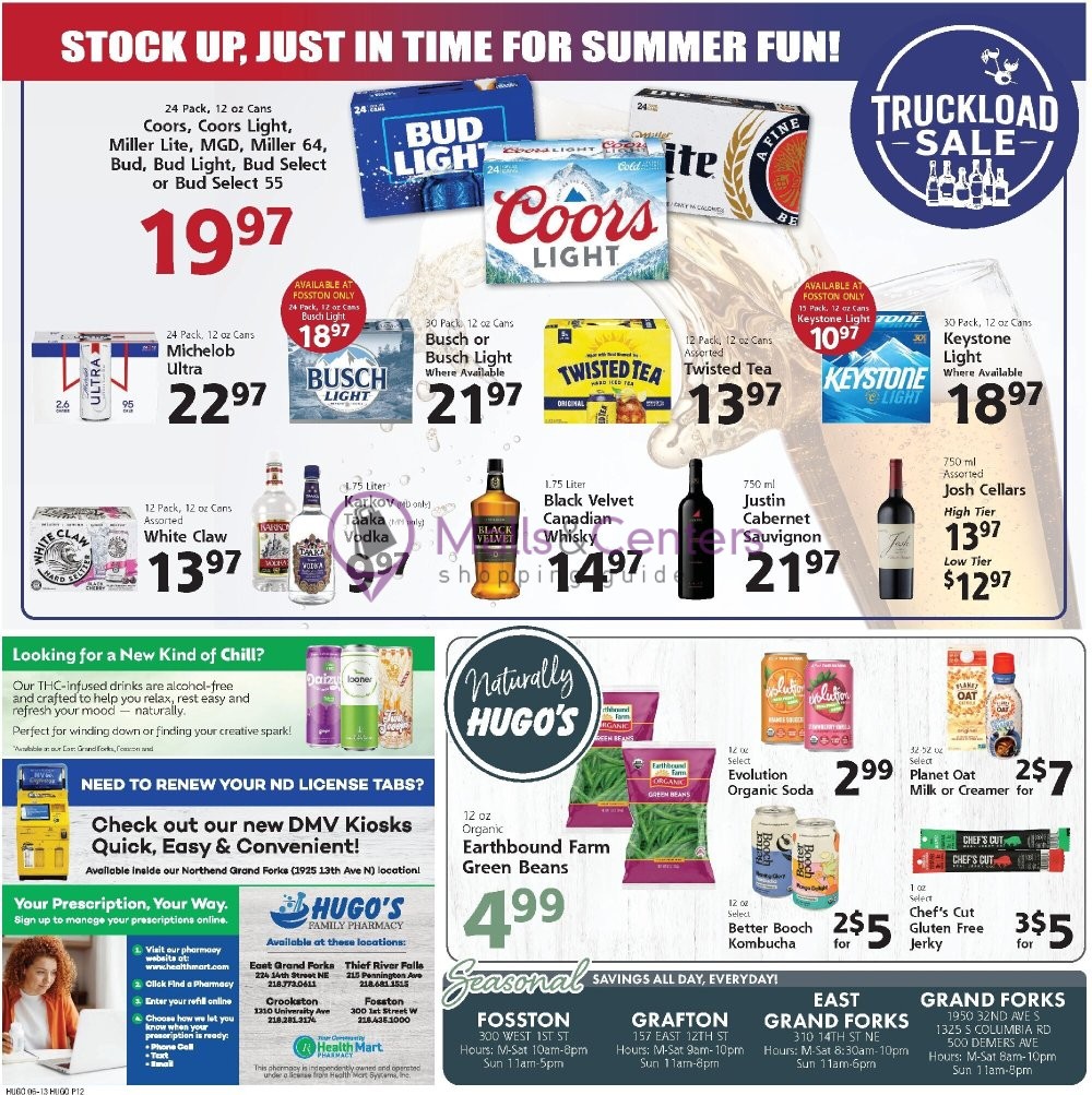 Weekly ad for Hugo's valid: 06/13/2026 - 06/19/2026, page 12